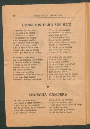 Consejos para un hijo