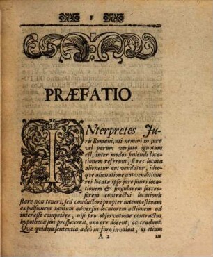 Kauff hebt Miethe nicht auff, sive commentatio : ad L. Emptorem. 9. Cod. de locat. et cond. qua communis sententia & hinc enata vulgaris paroemia: Kauff geht vor Miethe ; denuo & fufius refellitur