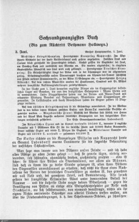Sechsundzwanzigstes Buch