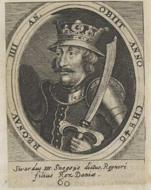 Bildnis von Sivardus III., König der Dänen