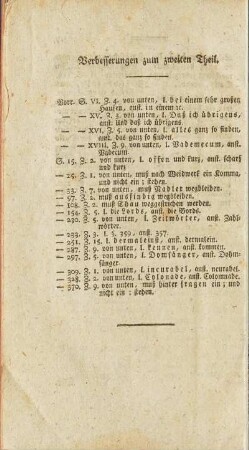 Verbesserungen zum zweiten Theil