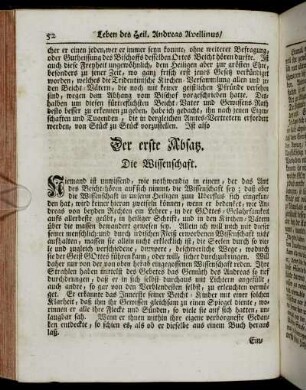 Der erste Absatz. - Siebender Absatz.