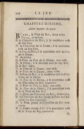 Chapitre Dixieme
