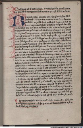 Aureum bibliae repertorium : mit Vorrede von Antonius Rampegolus