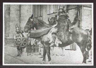 1900 Jahrfeier der Hermannsschlacht, Festzug, Bild 5. Detmold. Hiddesen. Papierabzug. Abzüge von Glassplattennegative