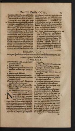 Decisio CCVII.