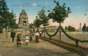 Leipzig: Völkerschlachtdenkmal (Straße des 18. Oktober)