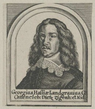 Bildnis des Landgraf Georg II. von Hessen