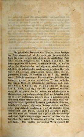 Bericht über die wissenschaftlichen Leistungen im Gebiete der Entomologie, 1861 (1863)