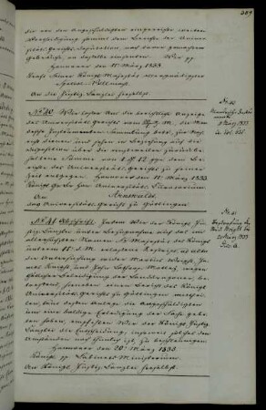 Instrumentensammlung des verstorbenen Professors Mende.