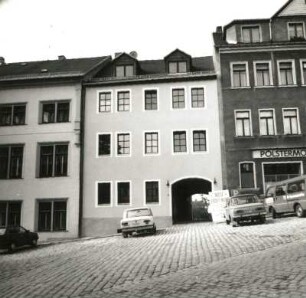 Auerbach, Altmarkt 6. Wohnhaus. Straßenfront