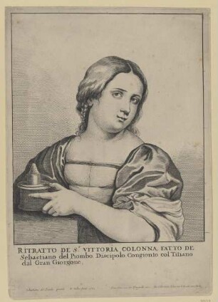 Bildnis der Vittoria Colonna