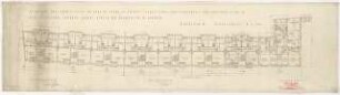 Wohnhausbebauung Seegefelder-, Wustermarker-, Nauener Straße, Berlin-Spandau: Baublock II: Grundriss Erdgeschoss 1:100