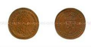 Deutschland, Nürnberger Rechenpfennig von Johann Gottfried Lauffer (lateinisch)