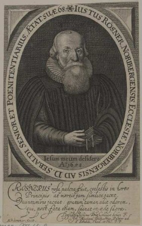 Bildnis des Iustus Rösner