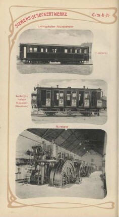 Ludwigshafen-Mundenheim ; Ludwigshafen-Neustadt ; Nürnberg