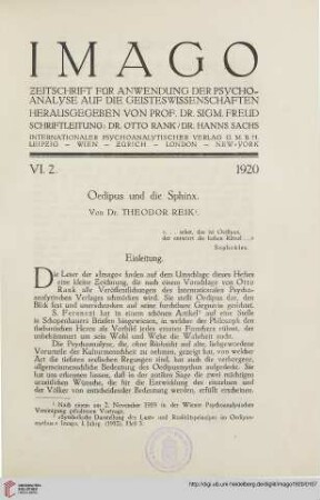6: Oedipus und die Sphinx