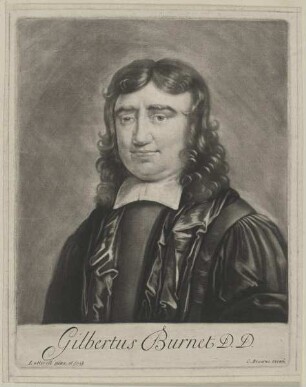 Bildnis des Gilbertus Burnet