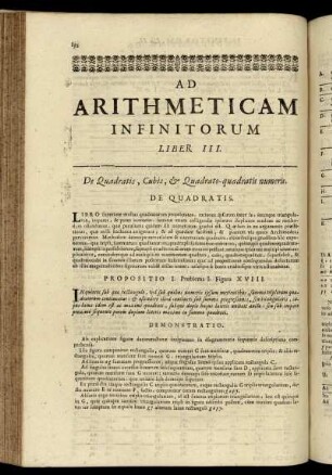 Ad arithmeticam infinitorum liber III.