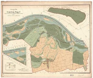 Kappel am Rhein (Kappel-Grafenhausen OG) und der auf badischem Gebiet liegende Gemarkungsteil von Rheinau (= Rhinau) im Elsass