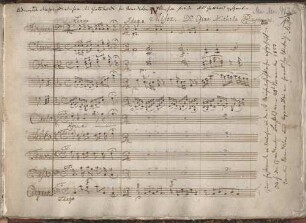 Masses, V (4), Coro, orch, org, MH 530, C-Dur - BSB Mus.ms. 4136#Beibd.1 : [heading:] Missa. [at right:] Di Giov: Michele Haydn mppia. [at the end:] Salzburgi 19 Febr: 1792