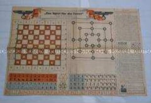 Spielbogen für Frontsoldaten