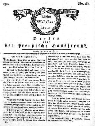 No. 59., 24. Juli 1810