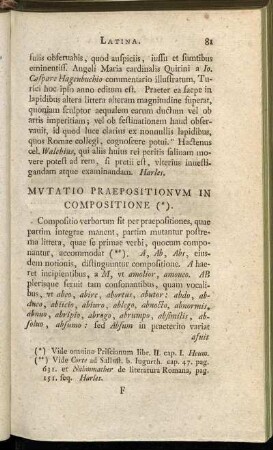 Mutatio Praepositionum in Compositione.