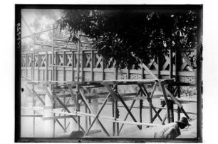 Brückenbau : Südthailand. Brückenbau, 1912/1913