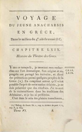 Voyage du jeune Anacharsis en Grèce : dans le milieu du quatrième siècle avant l'ère vulgaire, 6