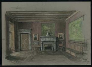 Landhaus Dr. Kunheim (später: Villa Salinger), Berlin-Wannsee: Innenansicht
