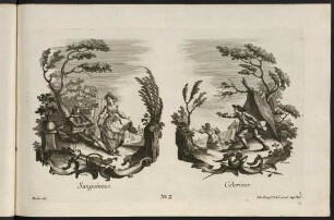 38r-39v, Die vier Temperamente (Seriennummer 3)