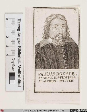 Bildnis Paul Roeber