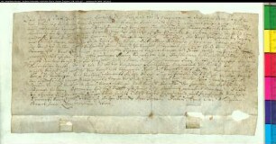 Freibrief des Abtes Jobst und des Konvents von Marienfeld für eine Hörige.