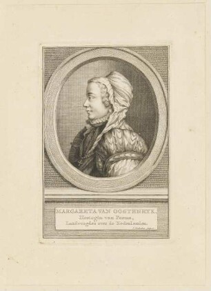 Bildnis der Margareta van Oostenryk Hertogin van Parma