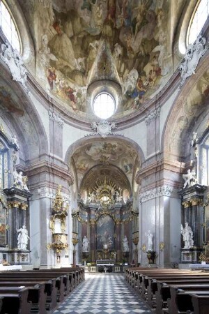 Katholische Kirche Sankt Johannes der Täufer, Kremsier, Tschechische Republik
