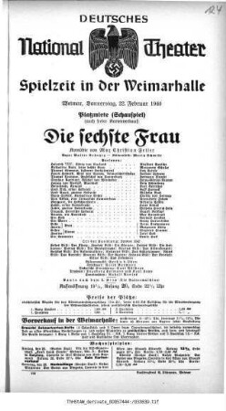 Die sechste Frau