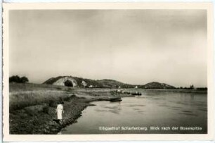 Scharfenberg. Blick nach der Bosel