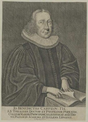 Bildnis des Io. Benedictus Carpzov