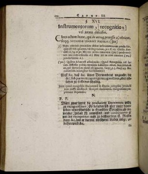 §. XVI. Instrumentorum recognitio vel jurata dissessio.
