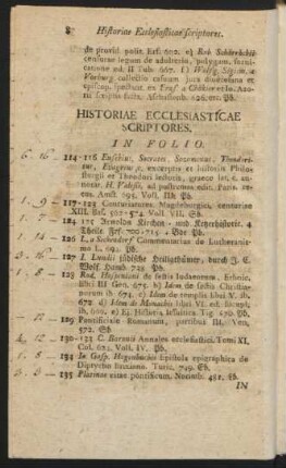 Historiae Ecclesiasticae Scriptores