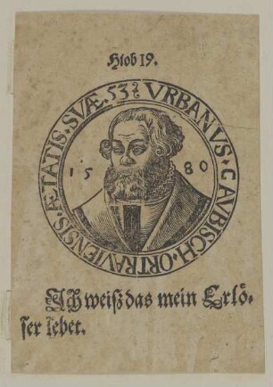 Bildnis des Urban Caubisch