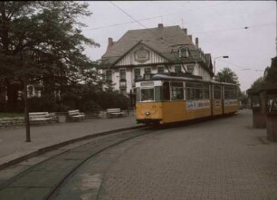 Nordhausen Nordbahnhof Straßenbahn Bahnhofsvorplatz
