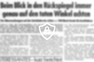 Beim Blick in [Name maskiert] immer genau auf [Name maskiert] Winkel achten