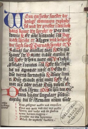 Rituale für Dominikanerinnen - BSB Cgm 5243
