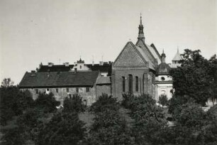 Sandomierz. Sankt Jakobskirche (1201/1300). Blick von Osten