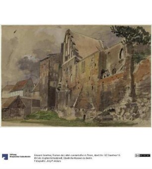 Ruinen des alten Junkerhofes in Thorn