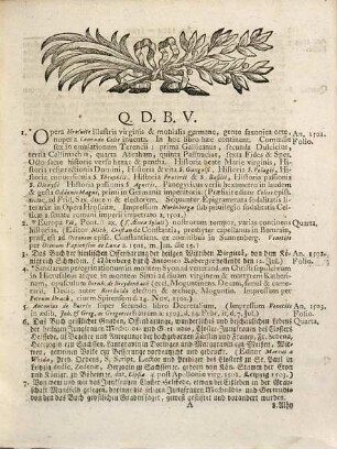 Librorvm Ab Anno I. Vsqve Ad Annvm L. Sec. XVI. Typis Exscriptorvm Ex Libraria Qvadam Svpellectile, Norimbergae Privatis Svmptibvs In Commvnem Vsvm Collecta Et Observata[!], Millenarivs ..., 3