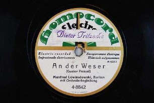 An der Weser / (Gustav Pressel)