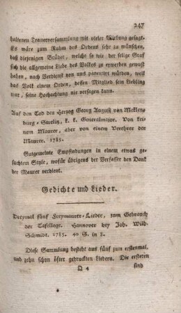 Gedichte und Lieder